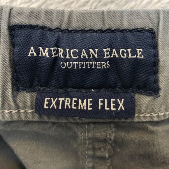 American Eagle Outfitters Men's Jogger 36x25 Pants Drawstring Green Casual - Picture 8 of 11